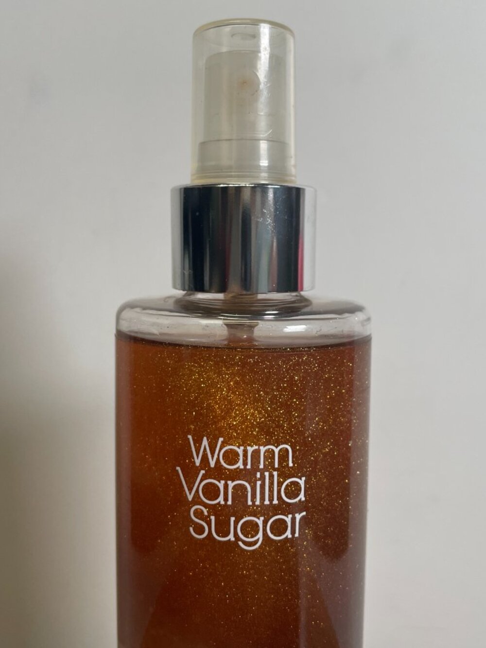 Bath & Body Works Warm Vanilla Sugar Shimmer Mist 8 oz Signature Collection - Picture 2 of 5